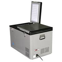 Whynter - 2.4 Cu. Ft. Mini Fridge - Gray - Front_Zoom