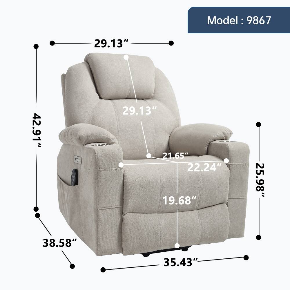 Model: 9867

- 29.13"
- 42.91"
- 38.58"
- 29.13"
- 21.65"
- 22.24"
- 19.68"
- 25.98"
- 35.43"