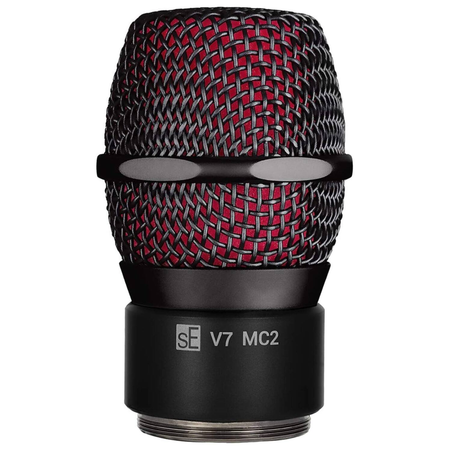 Front. sE Electronics - V7-MC2-BLK V7 Mic Capsule for Sennheiser Wireless in Black.