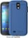 Front Standard. ZAGG - Arsenal Case for Samsung Galaxy S 4 Cell Phones - Blue.