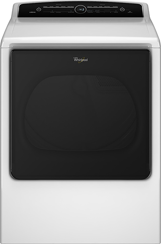 Rent to own Whirlpool - Cabrio 8.8 Cu. Ft. 24-Cycle Electric Dryer - White