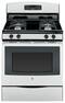 GE - 30" Self-Cleaning Freestanding Gas Range - Stainless steel-Front_Standard