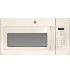 Front Zoom. GE - 1.6 Cu. Ft. Over-the-Range Microwave - Bisque.
