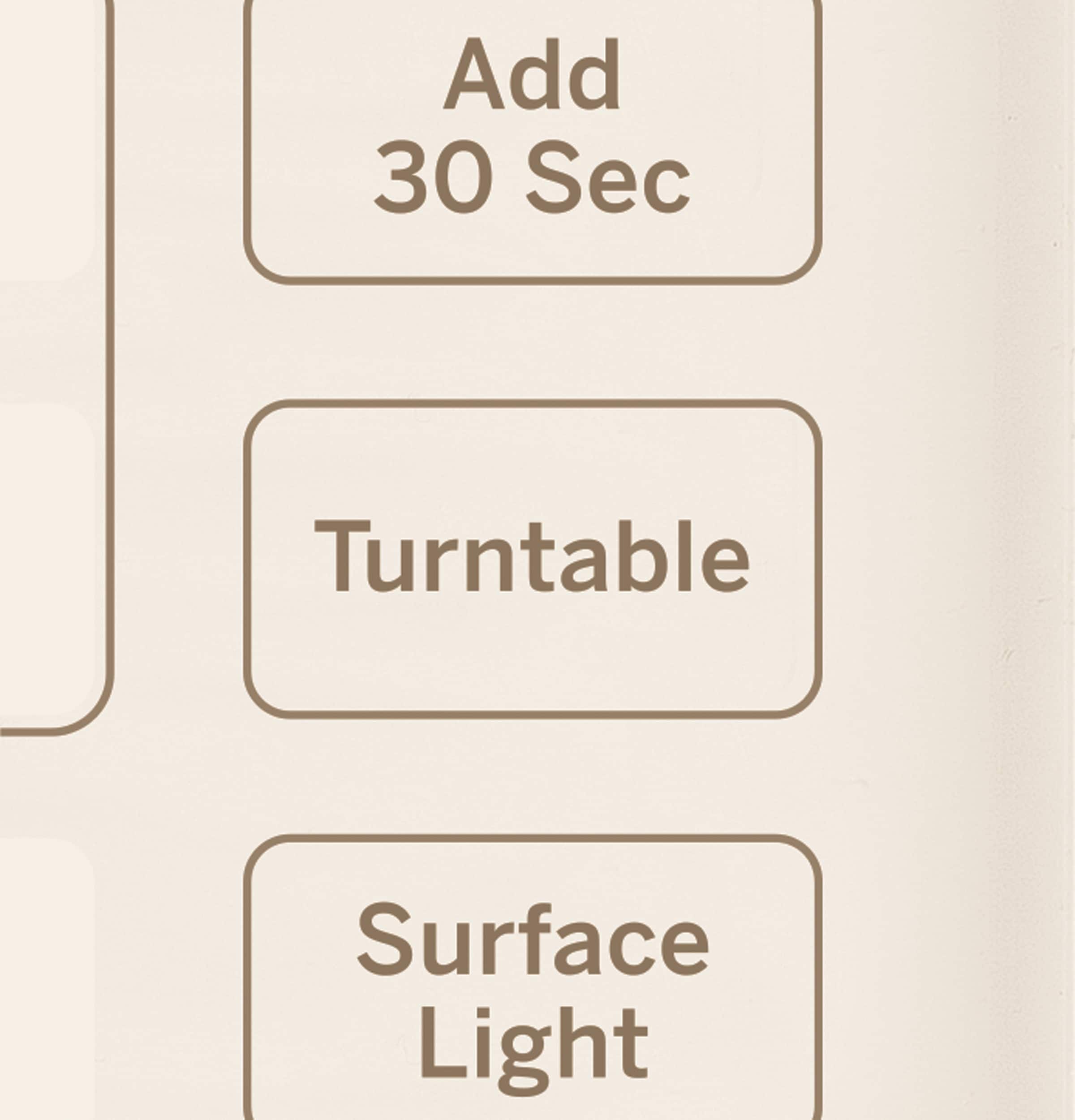 Alt View 16. GE - 1.6 Cu. Ft. Over-the-Range Microwave - Bisque.