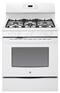 GE - 30" Self-Cleaning Freestanding Gas Range - White-Front_Standard