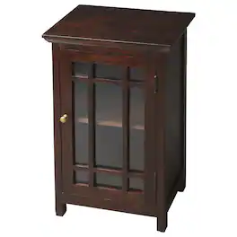 Butler Specialty - Baxter Transitional Cabinet - Dark Brown