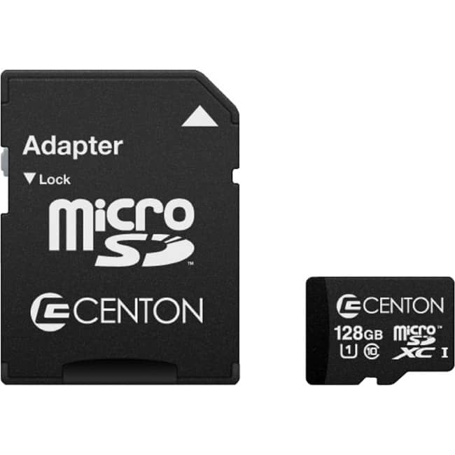 Adapter Lock  
Micro SD  
CENTON  

CENTON  
128GB Micro SD  
U1  
XC I