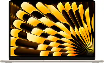 Apple - MacBook Air 13-inch Laptop - Apple M4 chip Built for Apple Intelligence - 16GB Memory - 512GB SSD - Starlight
