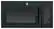 Front. GE - 1.7 Cu. Ft. Over-the-Range Microwave - Black.