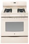 Front. GE - 30" Self-Cleaning Freestanding Gas Range - Bisque.