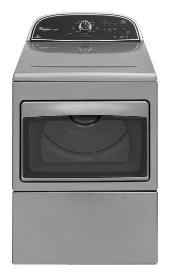 Best Buy: Whirlpool Cabrio 7.4 Cu. Ft. 8-Cycle Electric Dryer Chrome ...