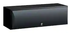 Front. Yamaha - Dual 3-1/8" 2-Way Center-Channel Speaker - Piano Black.