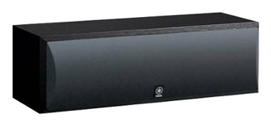 Yamaha - Dual 3-1/8" 2-Way Center-Channel Speaker - Piano Black - Front_Zoom