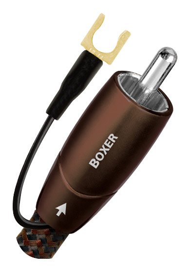 det kan Frost peddling AudioQuest Boxer 16.4' Subwoofer Cable Black/Brown BOXER05 - Best Buy