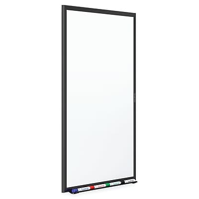 Alt View 4. Quartet - Classic Total Erase Dry-Erase Whiteboard, 6' x 4' - Aluminum Frame.