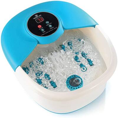 Medical King Foot Spa Massager with Heat, 14 Rollers in Foot Shape 5 in 1 Foot Bath Massager for Tired Feet & Stress Relief Blue 7027BB - Best Buy Medical King Foot Spa Massager with Heat, 14 Rollers in Foot Shape 5 in 1 Foot Bath Massager for Tired Feet & Stress Relief Blue 7027BB - Best Buy