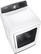 Alt View 6. Samsung - 7.4 Cu. Ft. 13-Cycle Electric Dryer with Steam - White.