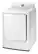 Left. Samsung - 7.2 Cu. Ft. Electric Dryer with 8 Cycles - White.