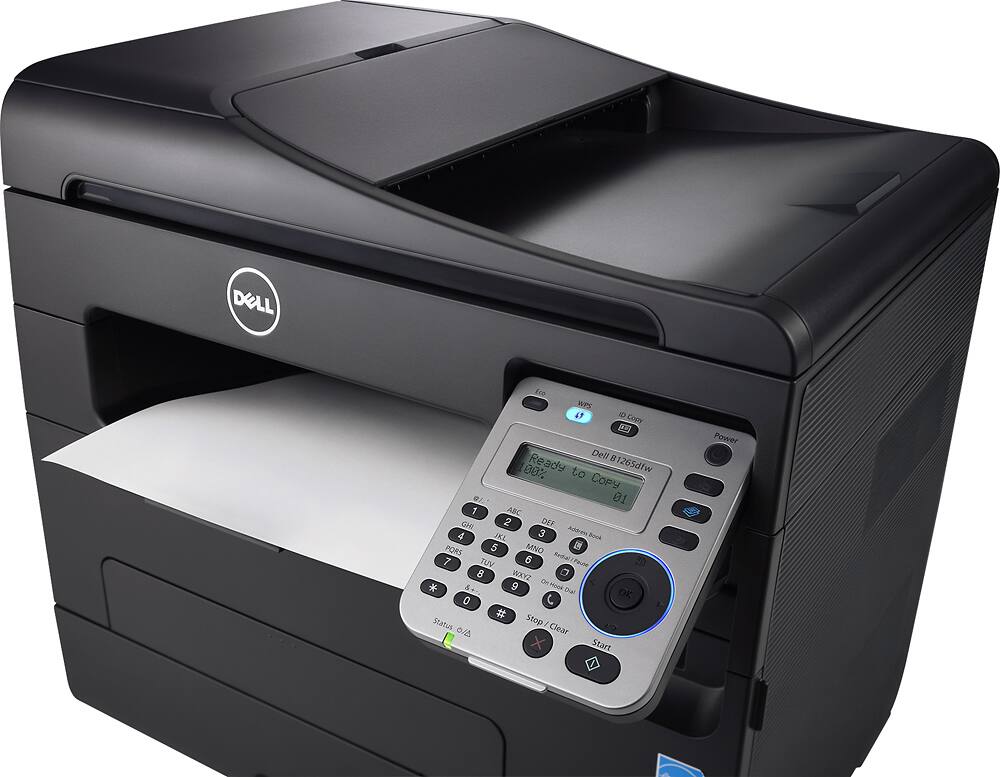 Best Buy Dell B1265dfw Wireless BlackandWhite AllInOne Printer