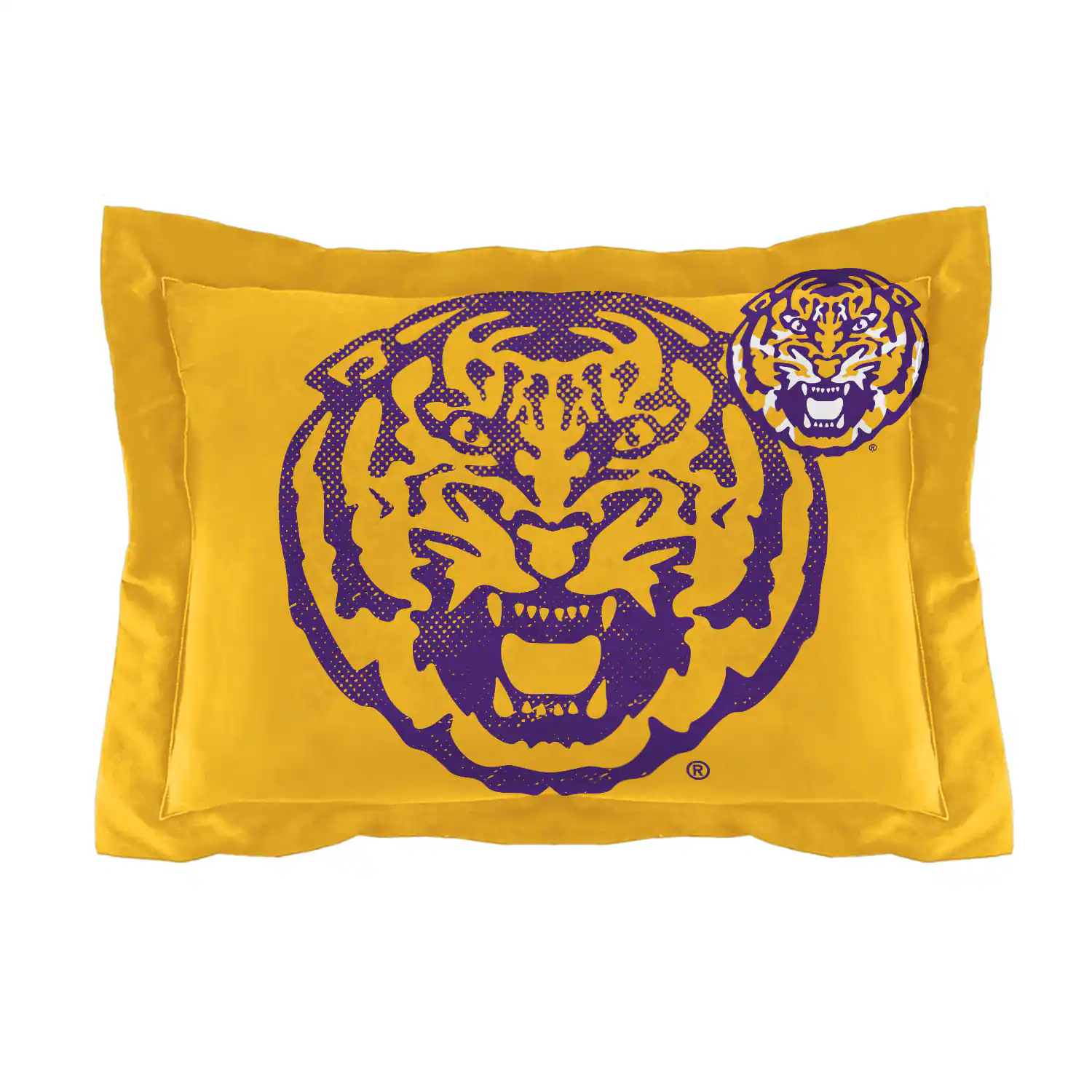 Left. Sweet Home Collection - NCAA LSU Tigers Comforter & Sham Set- Twin/Twin XL - Multicolored.