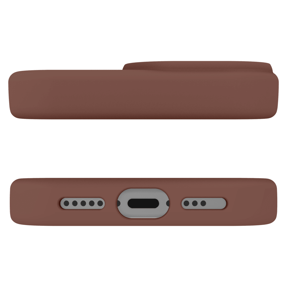 Alt View 2. Avana - velvet w/ MagSafe Case for Apple iPhone 17 - Light Brown.