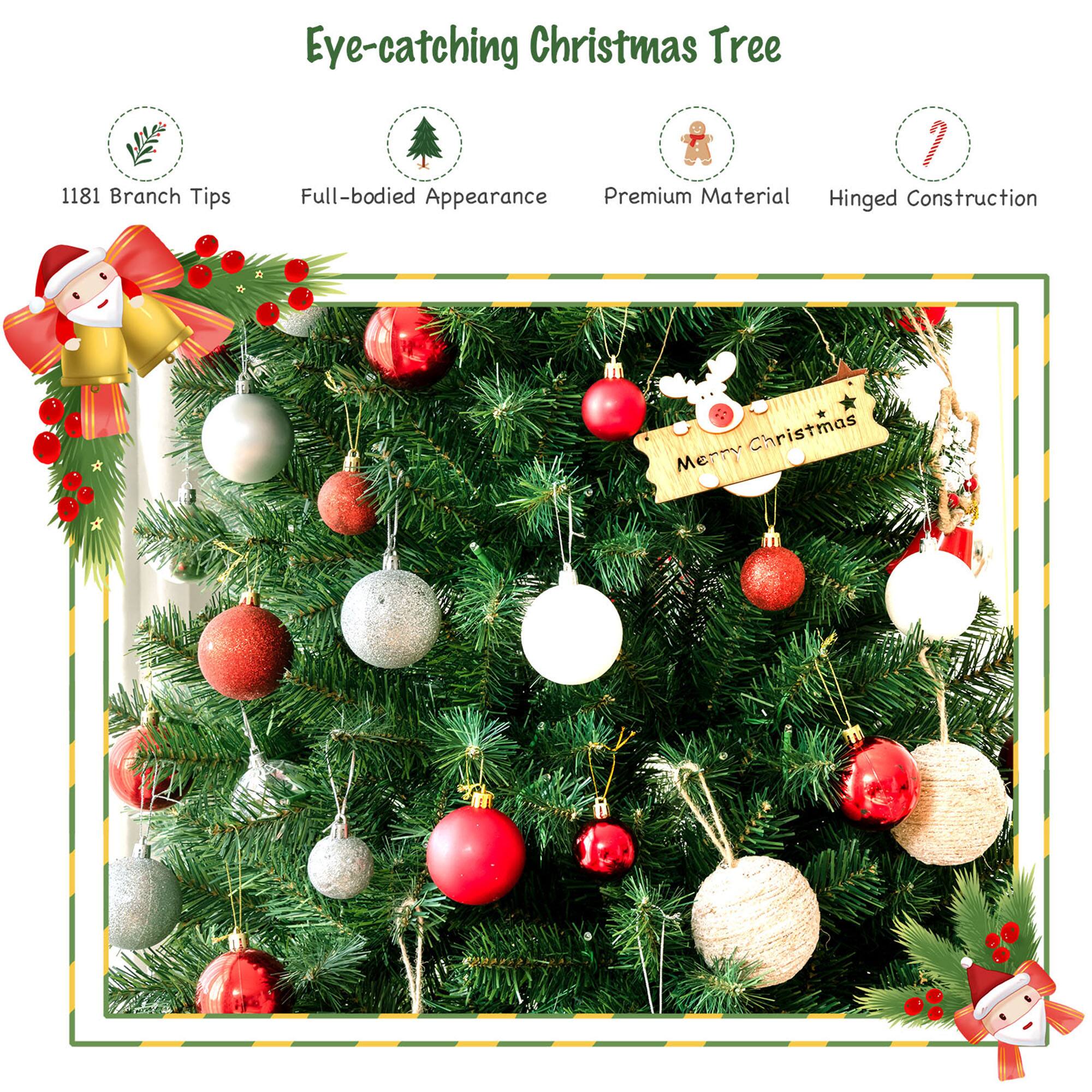 Eye-catching Christmas Tree

1181 Branch Tips  
Full-bodied Appearance  
Premium Material  
Hinged Construction  

Merry Christmas