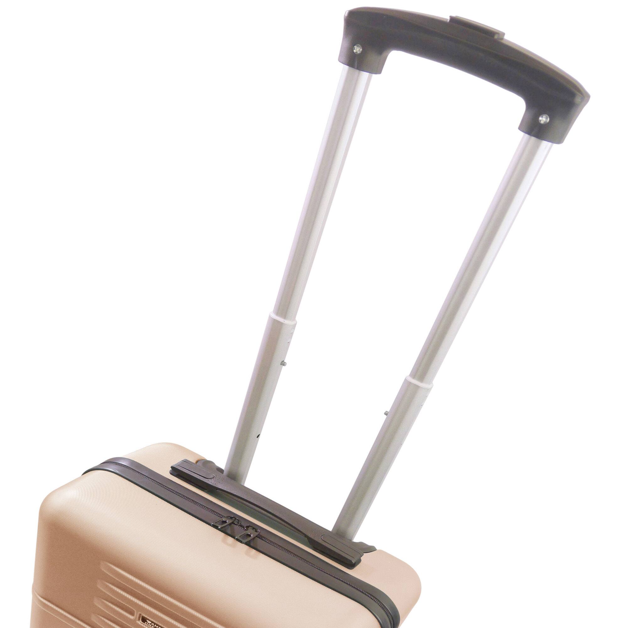 Alt View 2. American Dreamliner - 3-Piece Hardside Luggage Set – 22.5", 26.5", 30" - ROSE GOLD.