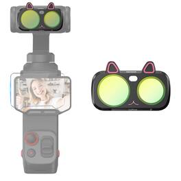 Neewer - 2-in-1 LPR & Black Diffusion Filter for Luna Ultra, Portrait/Selfie/Vlog/Filming, HD Glass