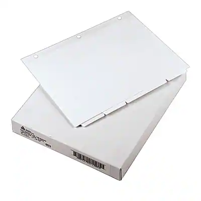Front. Avery - Write & Erase Paper Dividers, 5 Tabs, 36 Sets/Box - White.