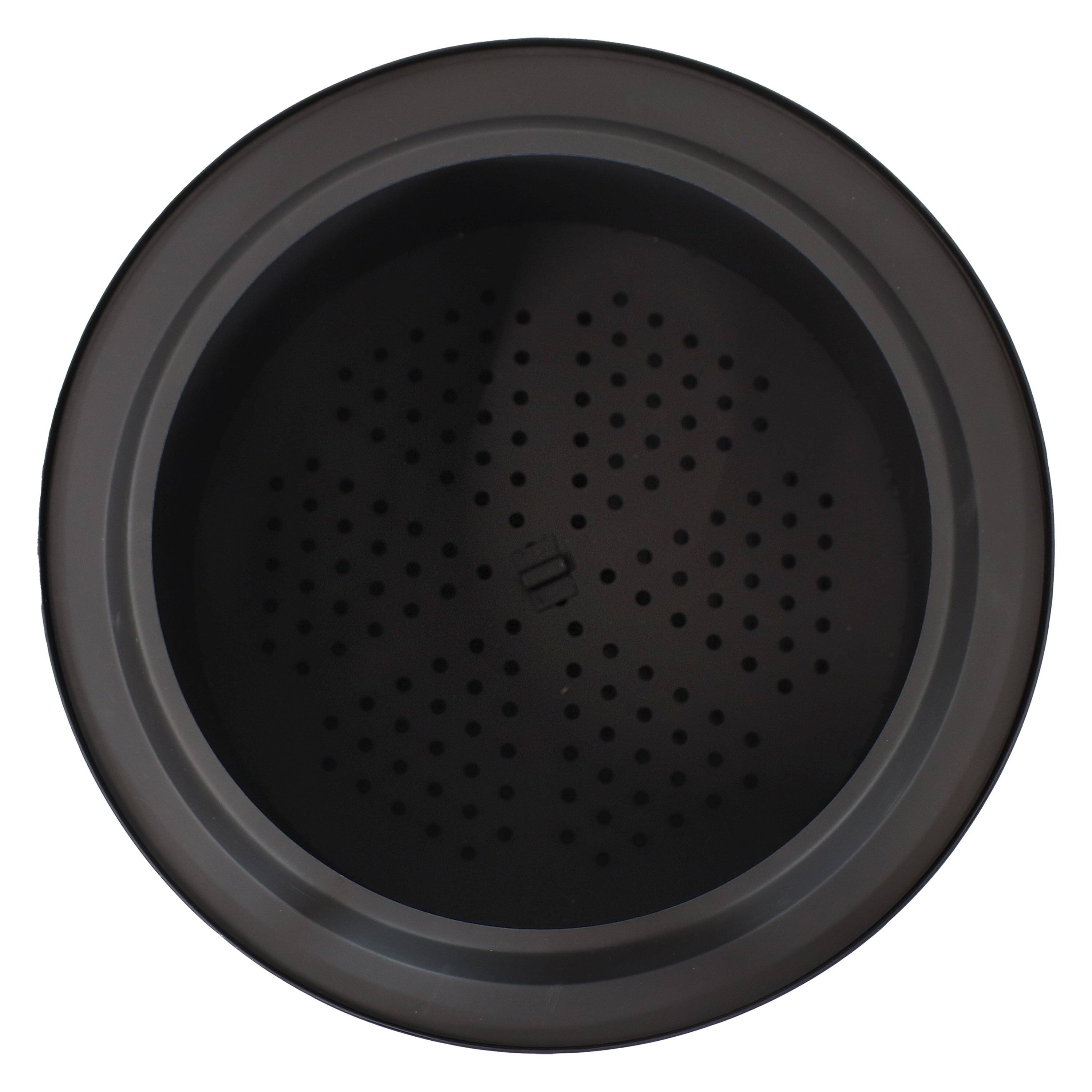 Alt View 5. Sunnydaze - 20 in Heavy-Duty Steel Smokeless Fire Pit - Black.