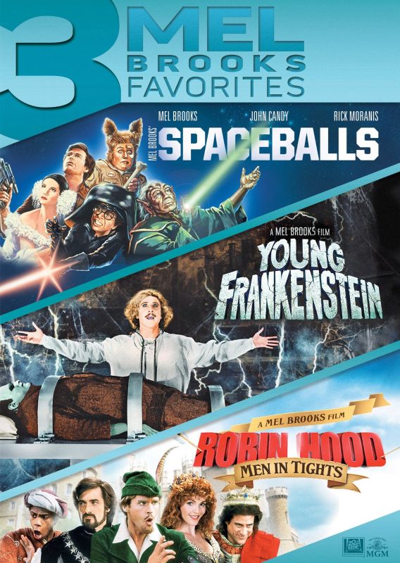  3 Mel Brooks Favorites: Spaceballs/Young Frankenstein/Robin Hood [DVD]