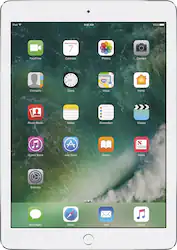 Apple - Geek Squad Certified Refurbished iPad Air 2 Wi-Fi 16GB - Silver - Front_Zoom
