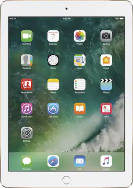 Apple - Geek Squad Certified Refurbished iPad Air 2 Wi-Fi 16GB - Gold