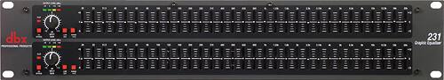 Front. DBX - Dual 31-Band Equalizer - Silver.
