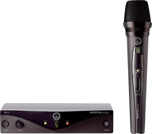 Front Standard. AKG - Perception Wireless Vocal Set - Black.