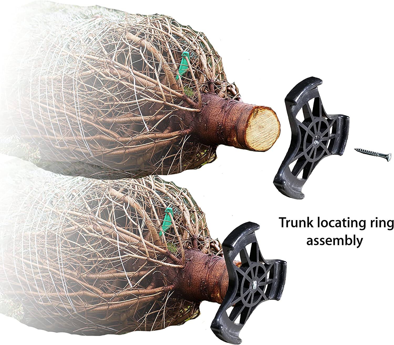 Trunk locating ring assembly