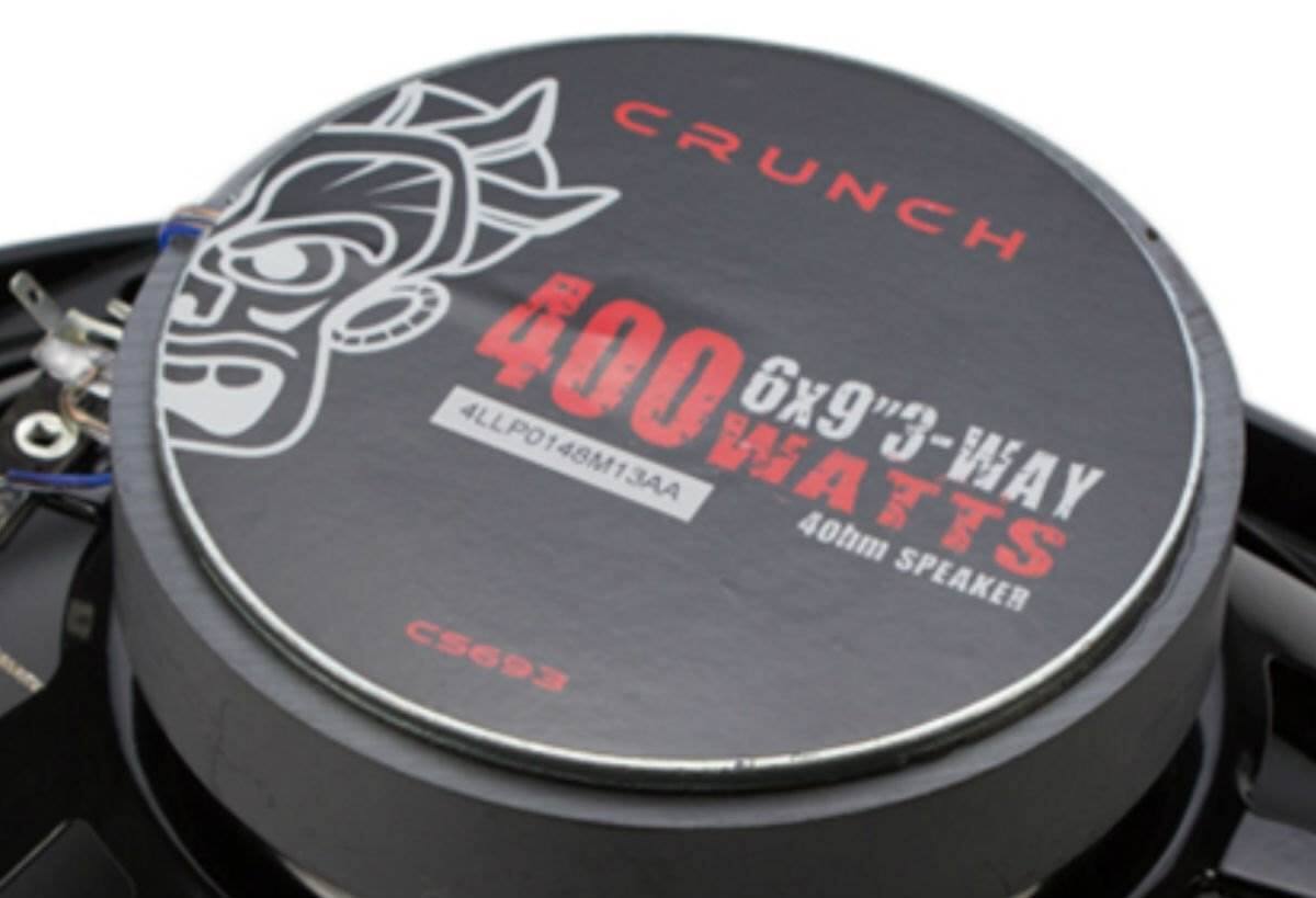 CRUNCH  
400 6x9" 3-WAY 400WATTS  
4LLP0148M13AA  
40Ω SPEAKER  
CS693