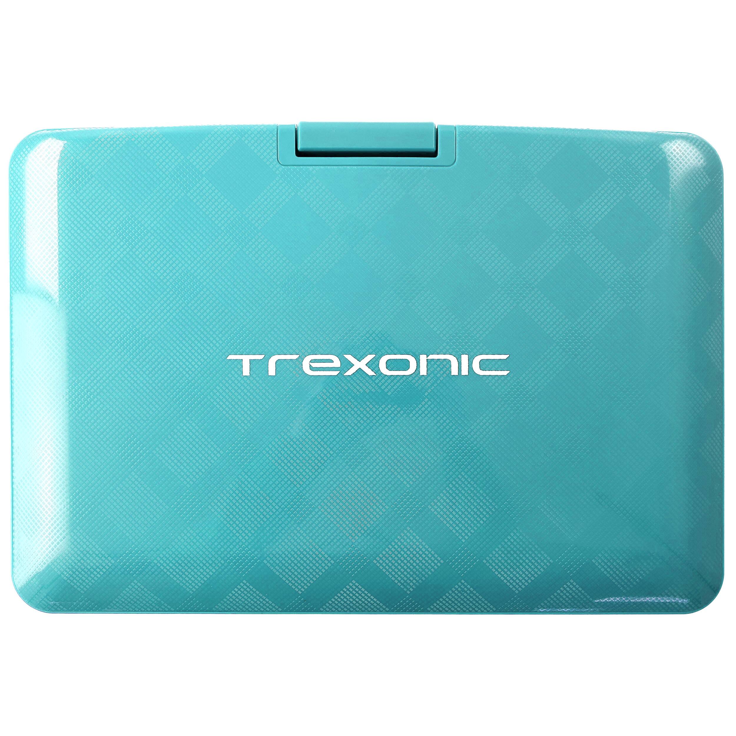 Alt View 3. Trexonic - Trexonic 14.1 Inch Portable TV+DVD Player with Swivel TFT-LCD Screen and USB,SD,AV,HDMI Inputs - Teal.