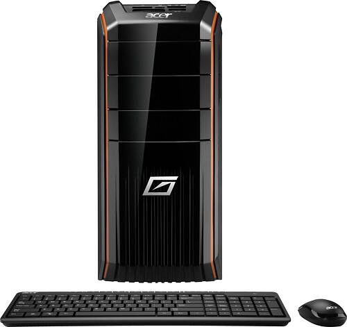 Front Standard. Acer - Desktop / Intel® Core™ i5 Processor / 6GB Memory / 1TB Hard Drive.