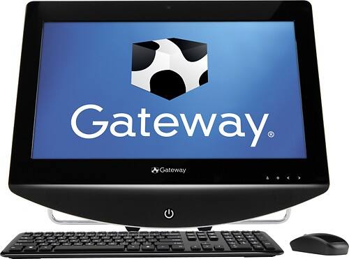 Front Standard. Gateway - 23" Touchscreen All-in-One Computer - 6 GB Memory - 1.50 TB Hard Drive.
