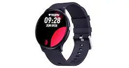 Umeiluce - IP68 Waterproof Smart Watch Gift for Women Men 1.46" 360x360 HD Touchscreen with 7Day Battery, 128 Sports Modes Fitness - Matte Black