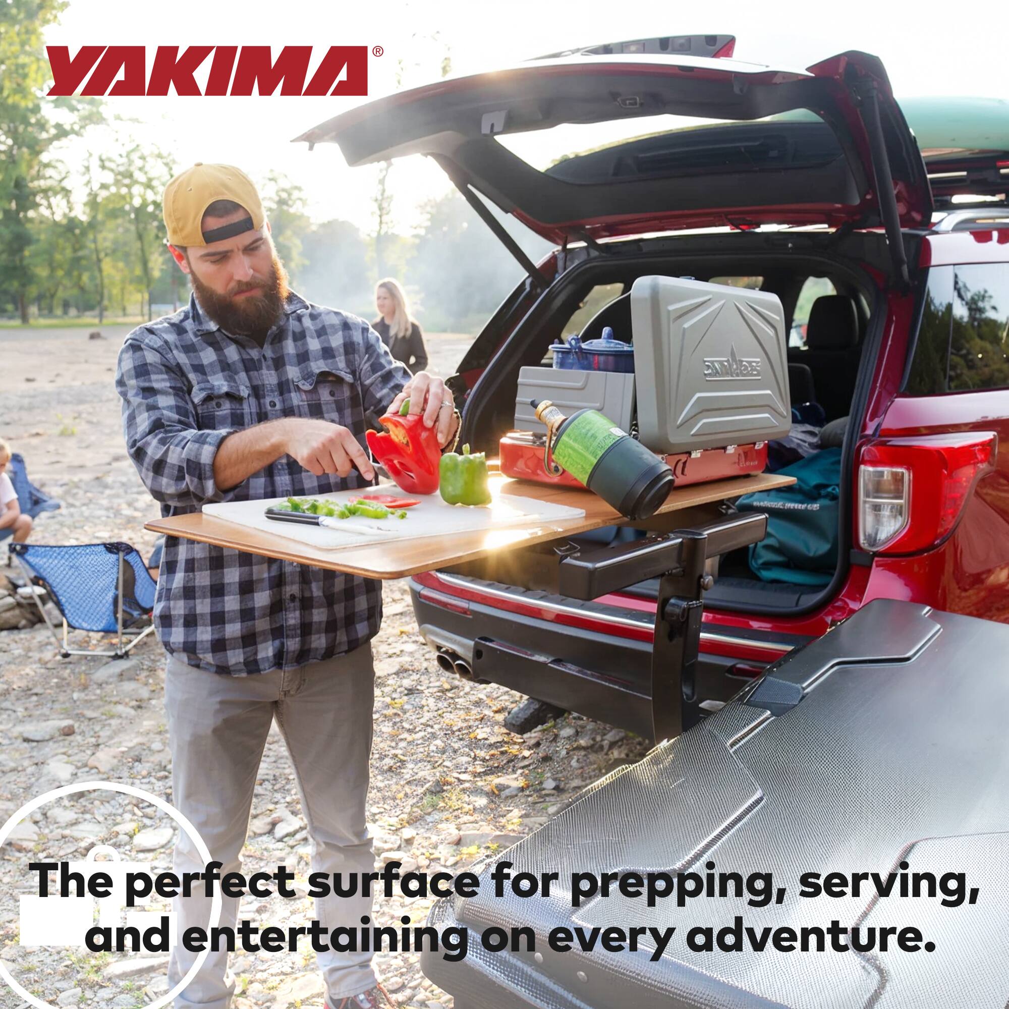 YAKIMA SMES - The perfect surface for prepping, serving, and entertaining on every adventure.