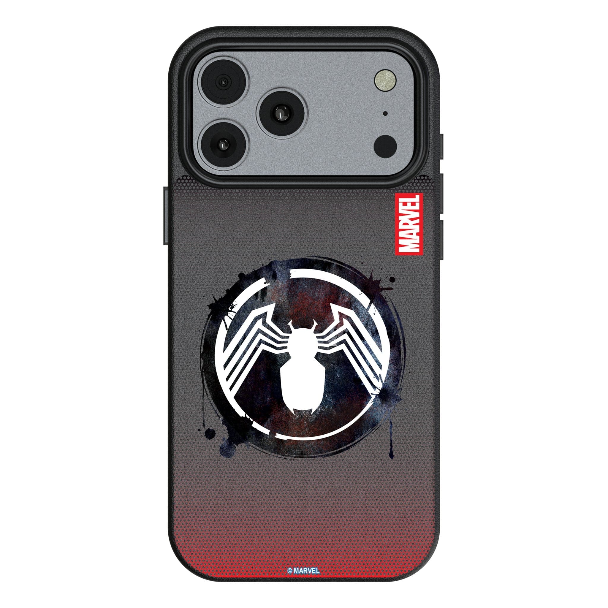 Keyscaper - Marvel Grid MagSafe Compatible Phone Case - Apple iPhone 17 - Venom