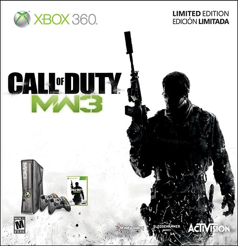 Competitief Aubergine Donau Best Buy: Microsoft Xbox 360 320GB Limited Edition Call of Duty: Modern  Warfare 3 Bundle S4K-00024