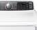 Alt View 11. Samsung - 7.4 Cu. Ft. 11-Cycle Steam Electric Dryer - White.
