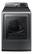 Front. Samsung - 7.4 Cu. Ft. 15-Cycle Steam Electric Dryer - Platinum.