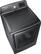 Alt View 6. Samsung - 7.4 Cu. Ft. 15-Cycle Steam Electric Dryer - Platinum.