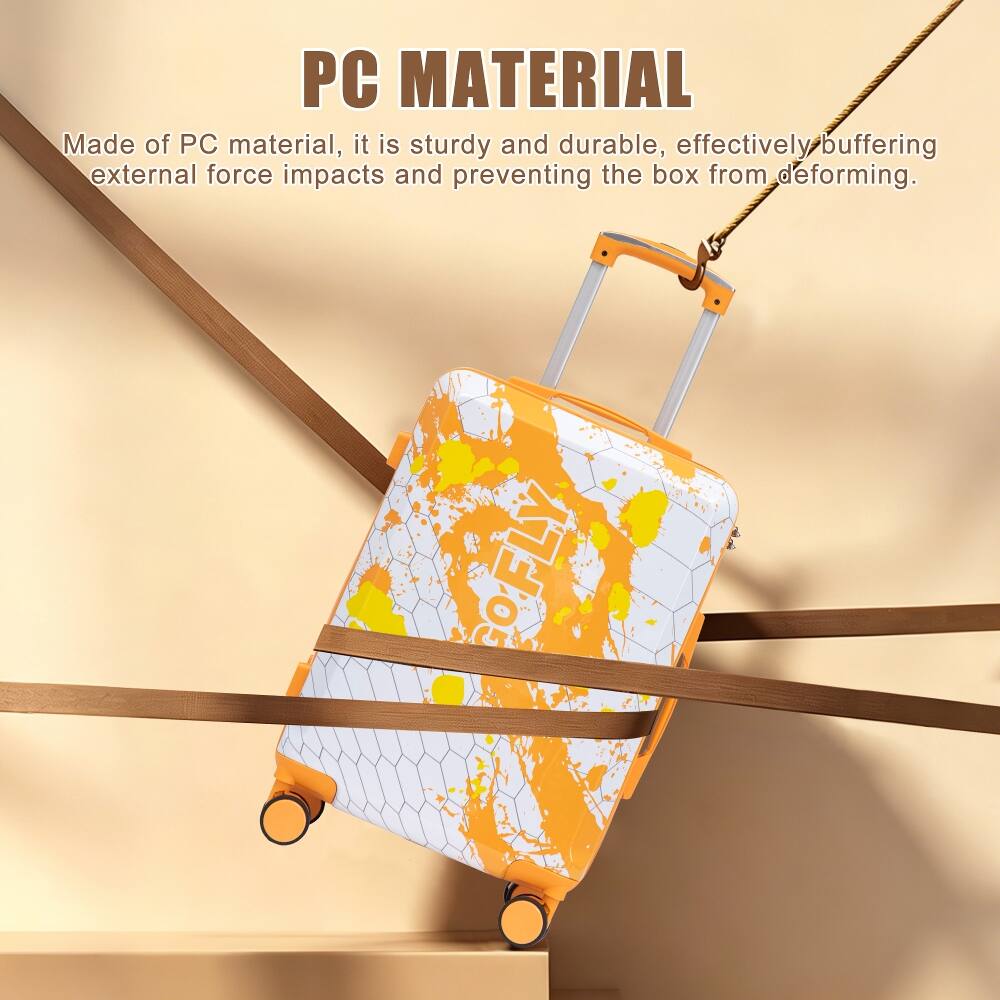 PC MATERIAL  
Made of PC material, it is sturdy and durable, effectively buffering external force impacts and preventing the box from deforming.