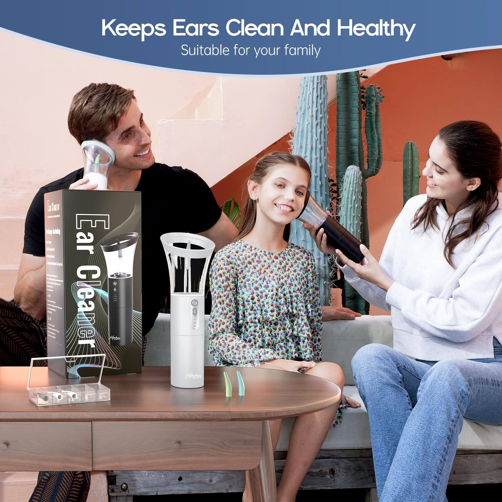 Keeps Ears Clean And Healthy  
Suitable for your family