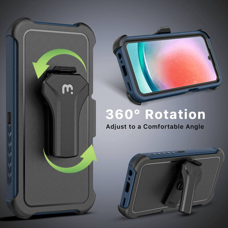 E. 360° Rotation Adjust to a Comfortable Angle
